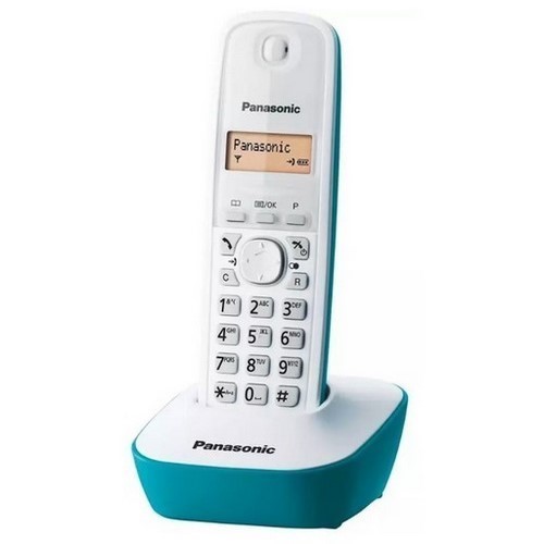 TELEFONO PANASONIC KX-TG1611SPC TURQUESA/BLANCO